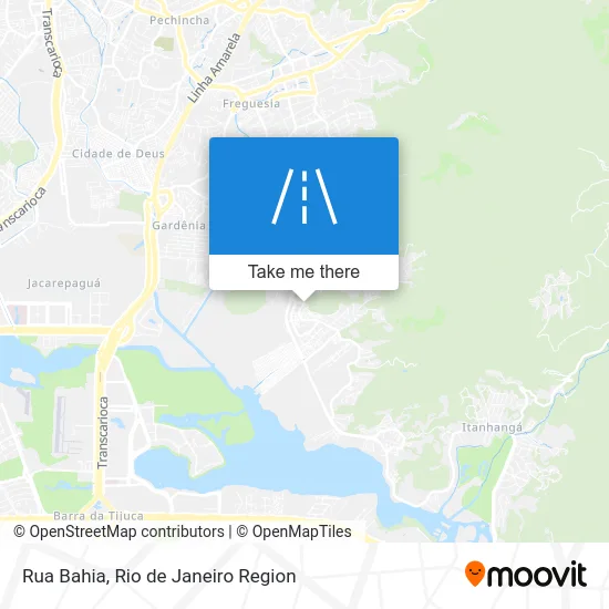 Rua Bahia map