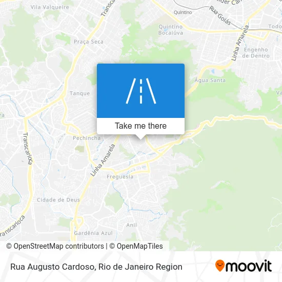 Rua Augusto Cardoso map