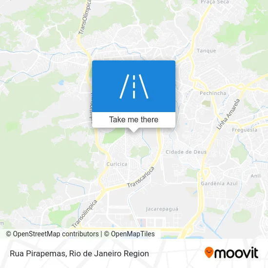 Rua Pirapemas map