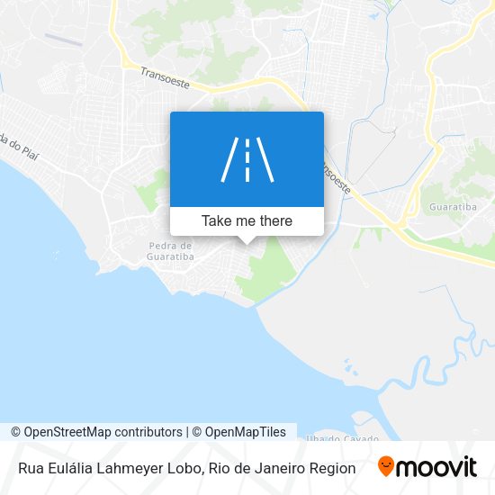 Rua Eulália Lahmeyer Lobo map