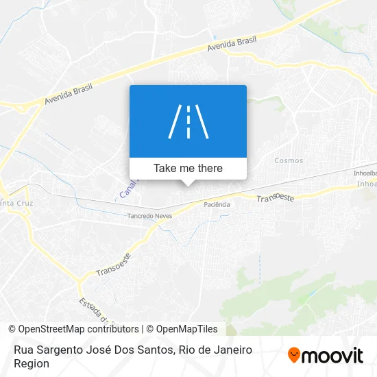Rua Sargento José Dos Santos map