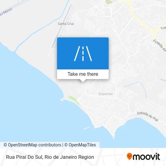 Rua Piraí Do Sul map
