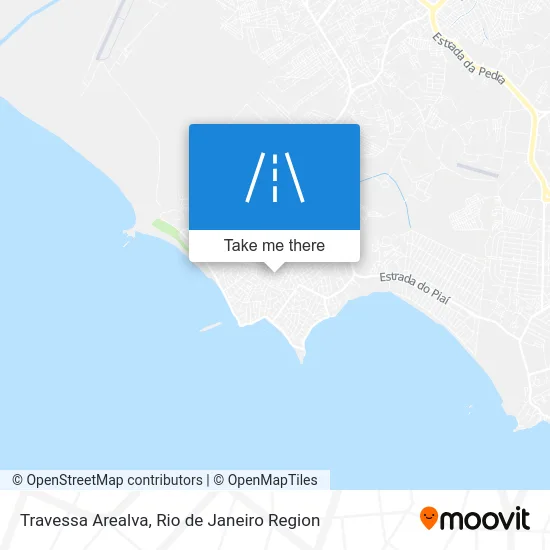 Travessa Arealva map