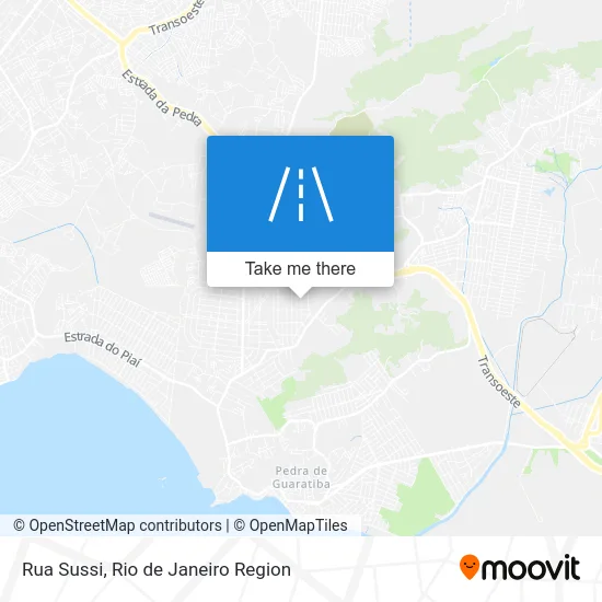 Rua Sussi map