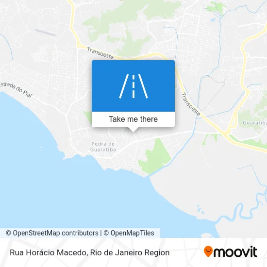 Rua Horácio Macedo map