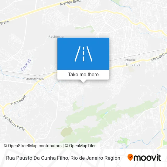 Rua Pausto Da Cunha Filho map