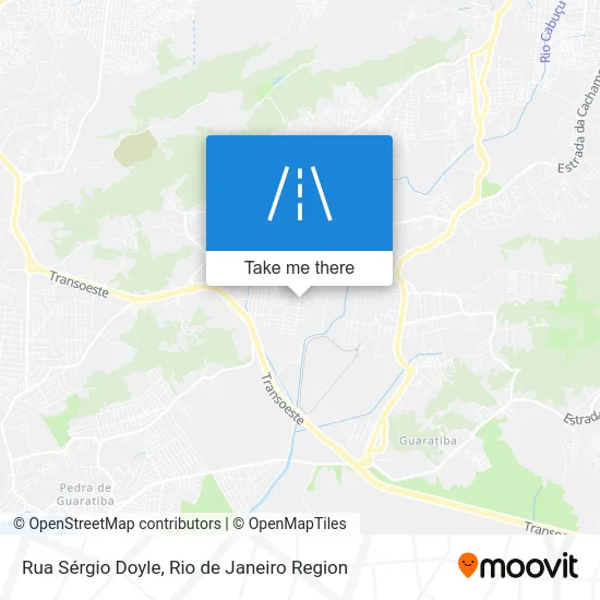 Rua Sérgio Doyle map