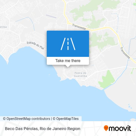 Beco Das Pérolas map