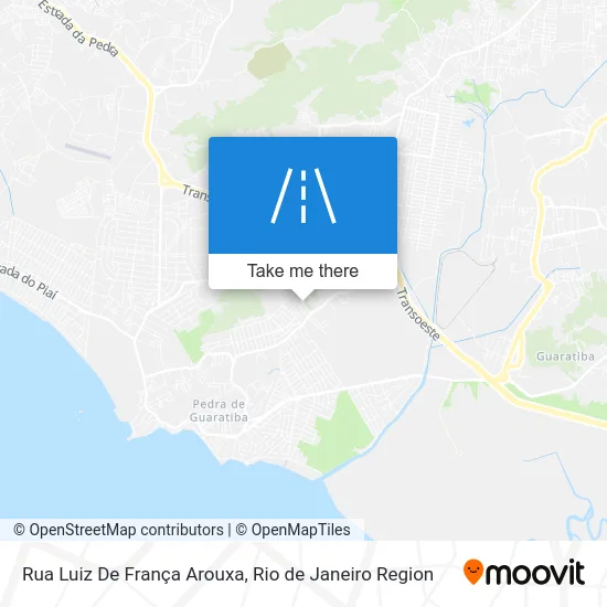 Rua Luiz De França Arouxa map