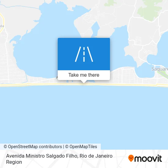 Avenida Ministro Salgado Filho map