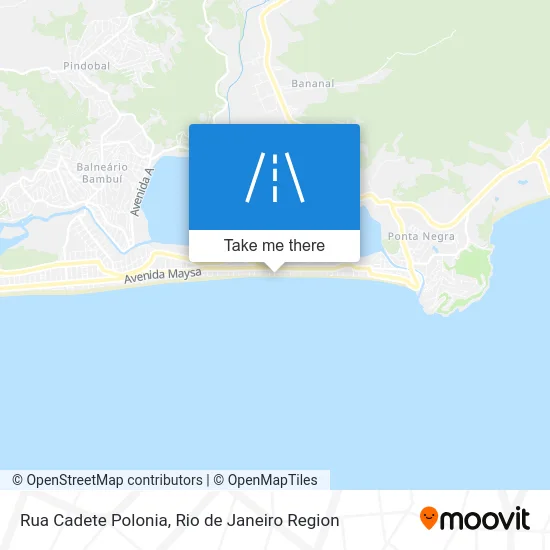 Rua Cadete Polonia map