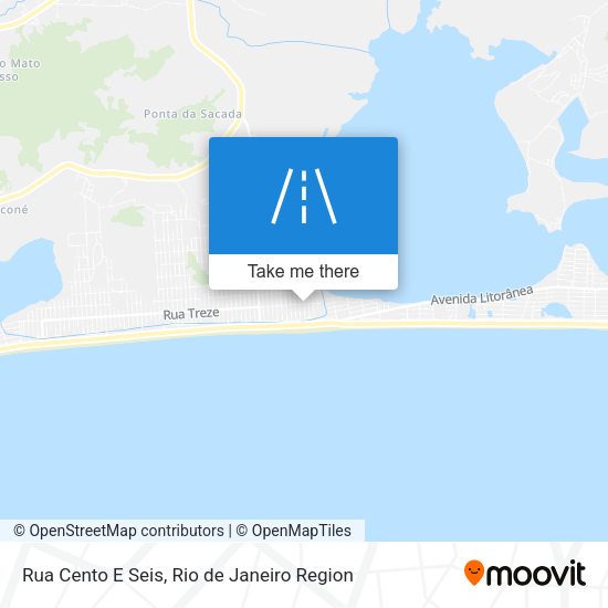 Rua Cento E Seis map