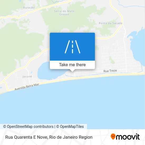 Rua Quarenta E Nove map