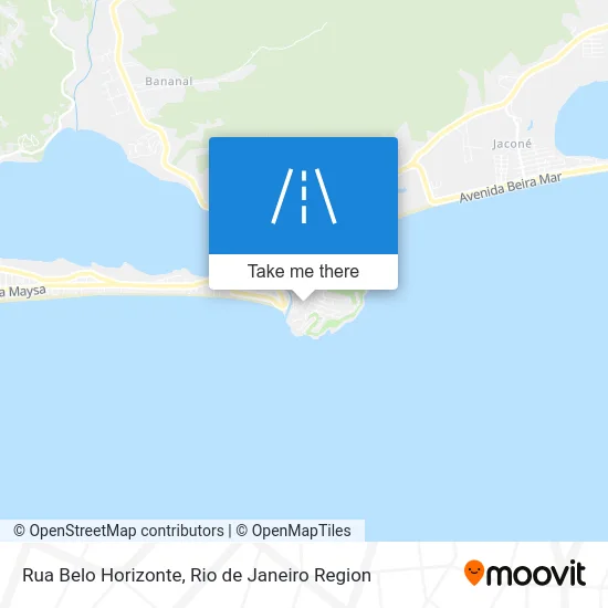 Rua Belo Horizonte map