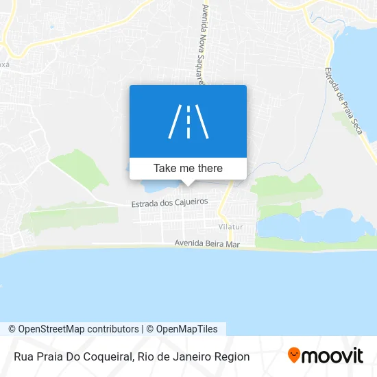 Rua Praia Do Coqueiral map
