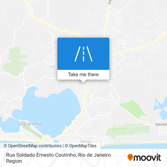 Rua Soldado Ernesto Coutinho map