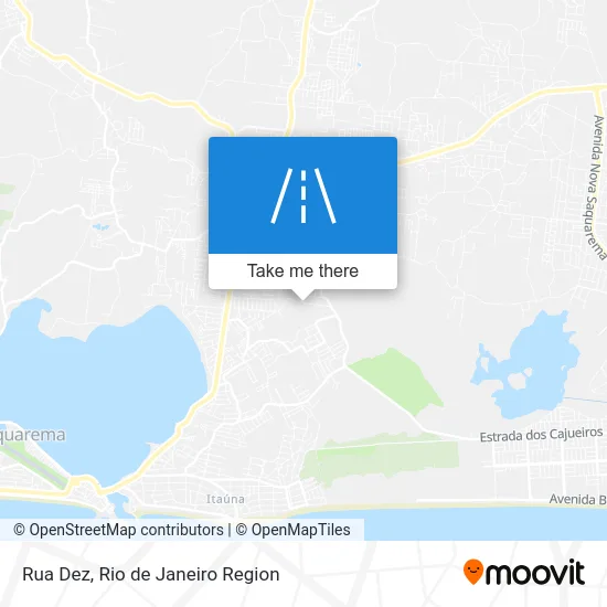 Rua Dez map
