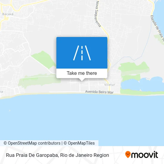 Rua Praia De Garopaba map