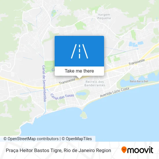 Praça Heitor Bastos Tigre map