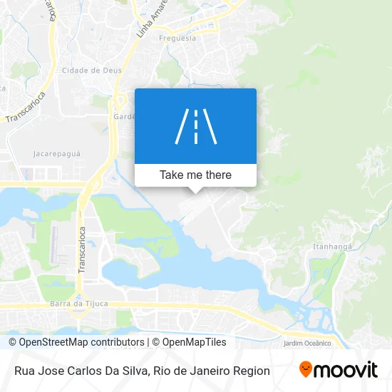 Rua Jose Carlos Da Silva map