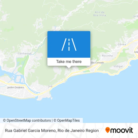 Rua Gabriel Garcia Moreno map