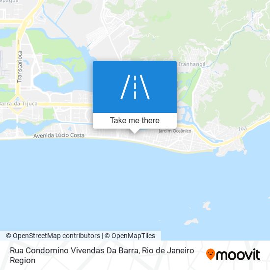 Rua Condomino Vivendas Da Barra map