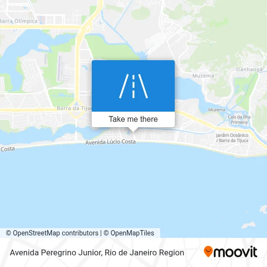 Avenida Peregrino Junior map