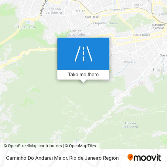 Caminho Do Andarai Maior map