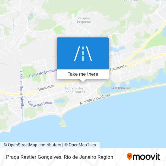 Praça Restier Gonçalves map