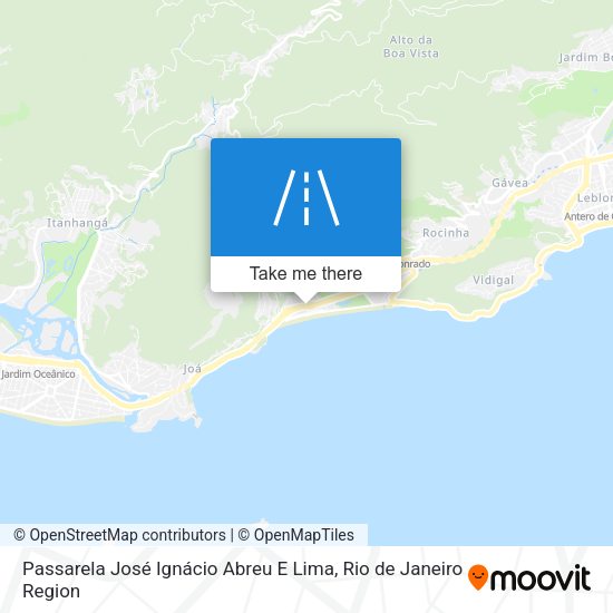 Passarela José Ignácio Abreu E Lima map