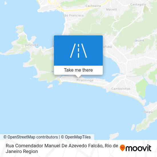 Rua Comendador Manuel De Azevedo Falcão map