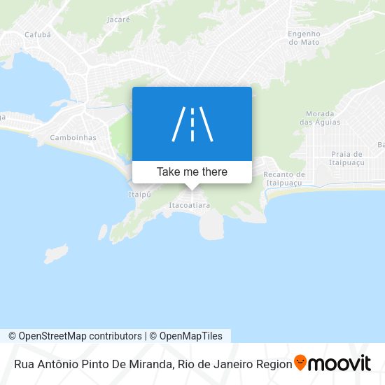 Rua Antônio Pinto De Miranda map
