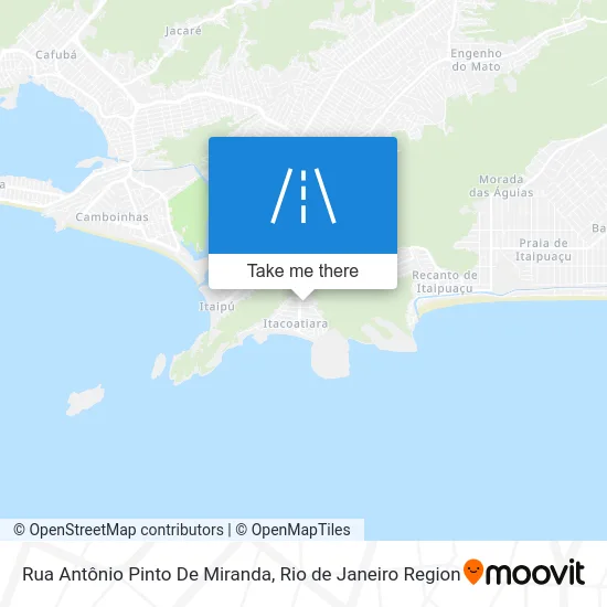 Rua Antônio Pinto De Miranda map