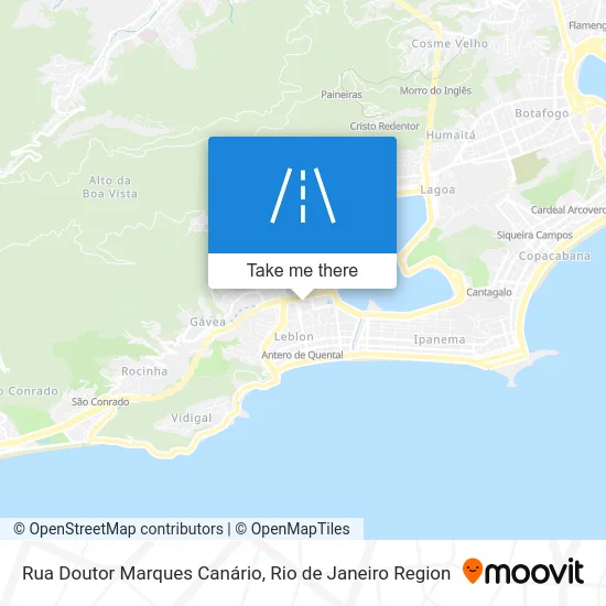 Rua Doutor Marques Canário map