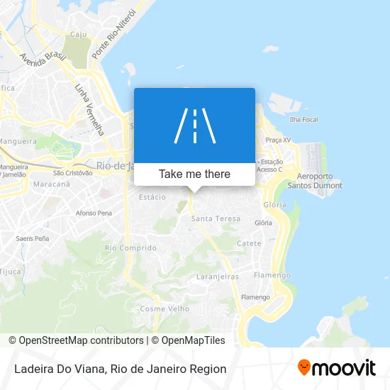 Ladeira Do Viana map