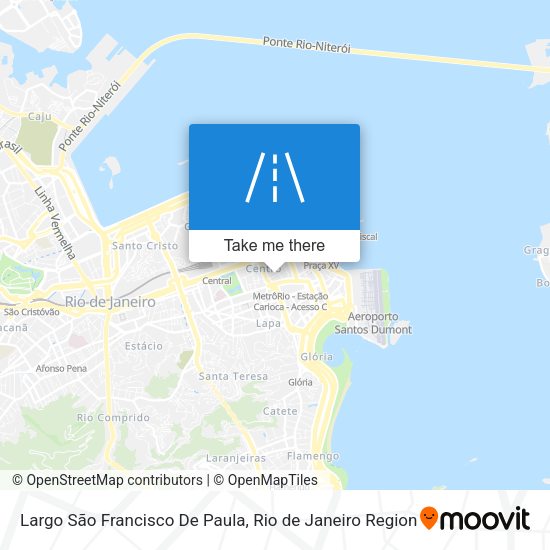 Largo São Francisco De Paula map