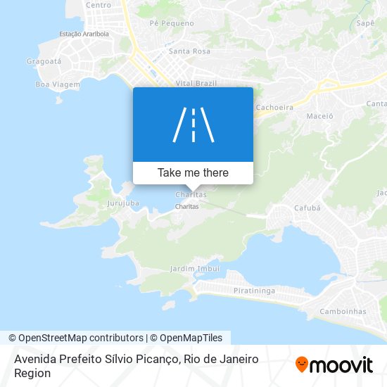 Avenida Prefeito Sílvio Picanço map