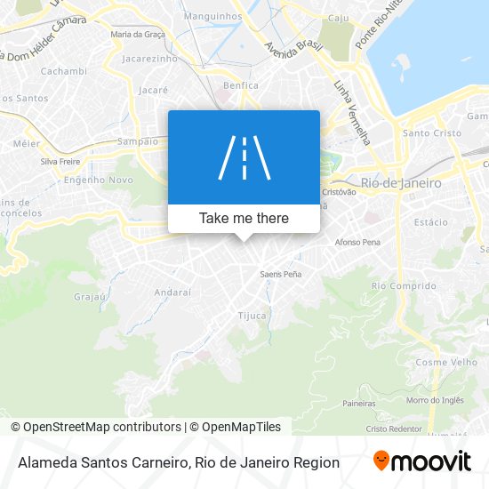 Mapa Alameda Santos Carneiro