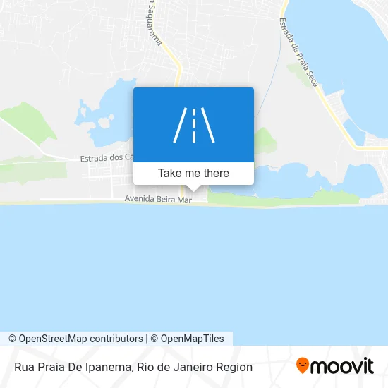 Rua Praia De Ipanema map