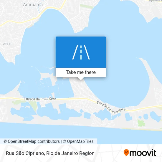 Rua São Cipriano map