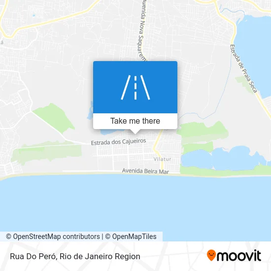 Rua Do Peró map