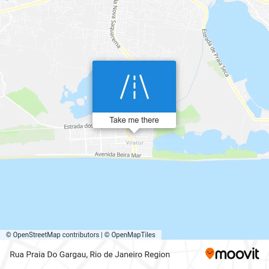 Rua Praia Do Gargau map