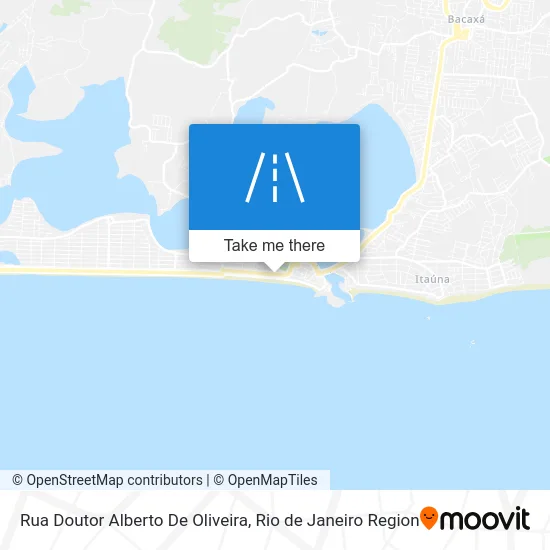 Rua Doutor Alberto De Oliveira map