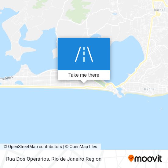 Rua Dos Operários map