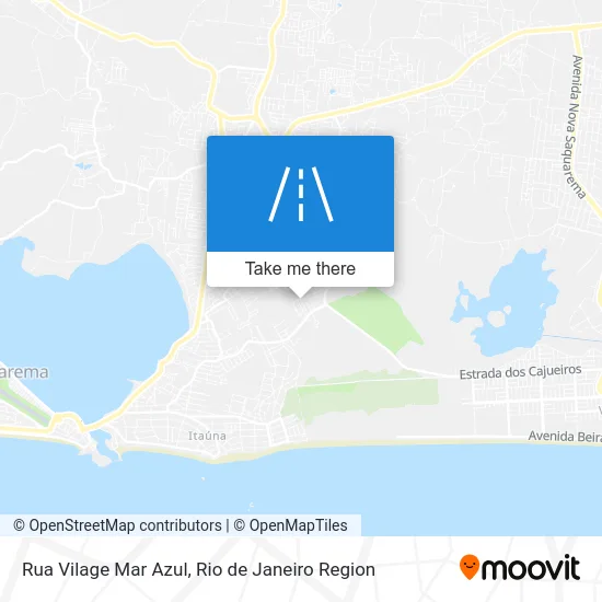 Rua Vilage Mar Azul map