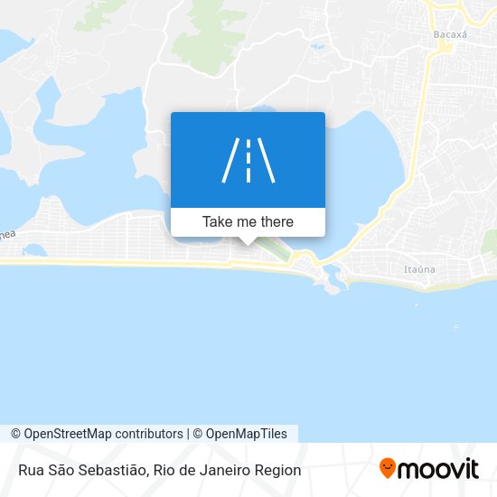 Rua São Sebastião map