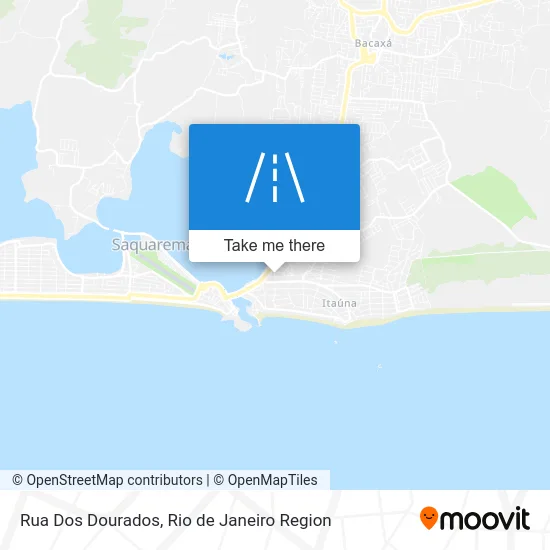 Rua Dos Dourados map