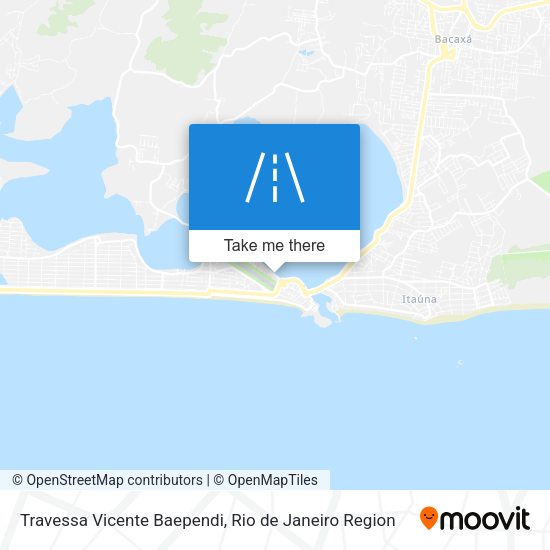 Travessa Vicente Baependi map