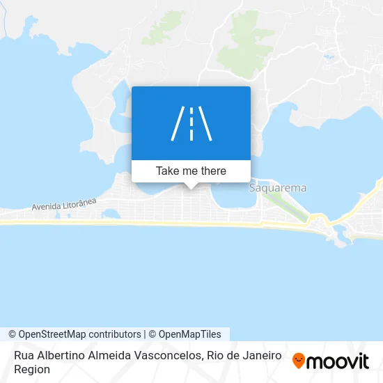 Rua Albertino Almeida Vasconcelos map