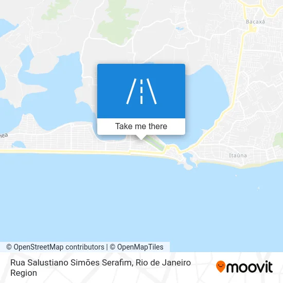 Rua Salustiano Simões Serafim map